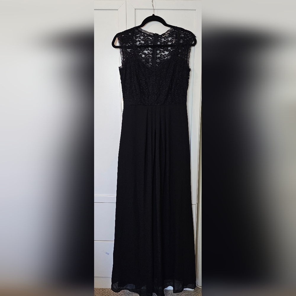 Miusol Women's Casual Deep V-Neck Sleeveless Vintage Wedding Maxi Dress